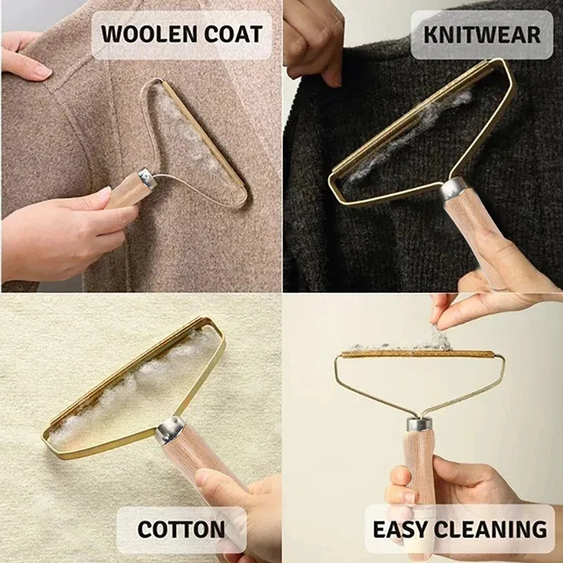 Ultimate Portable Lint Remover & Pet Hair Brush - Effortless Cleaning for Clothes, Sofas & Fabrics!